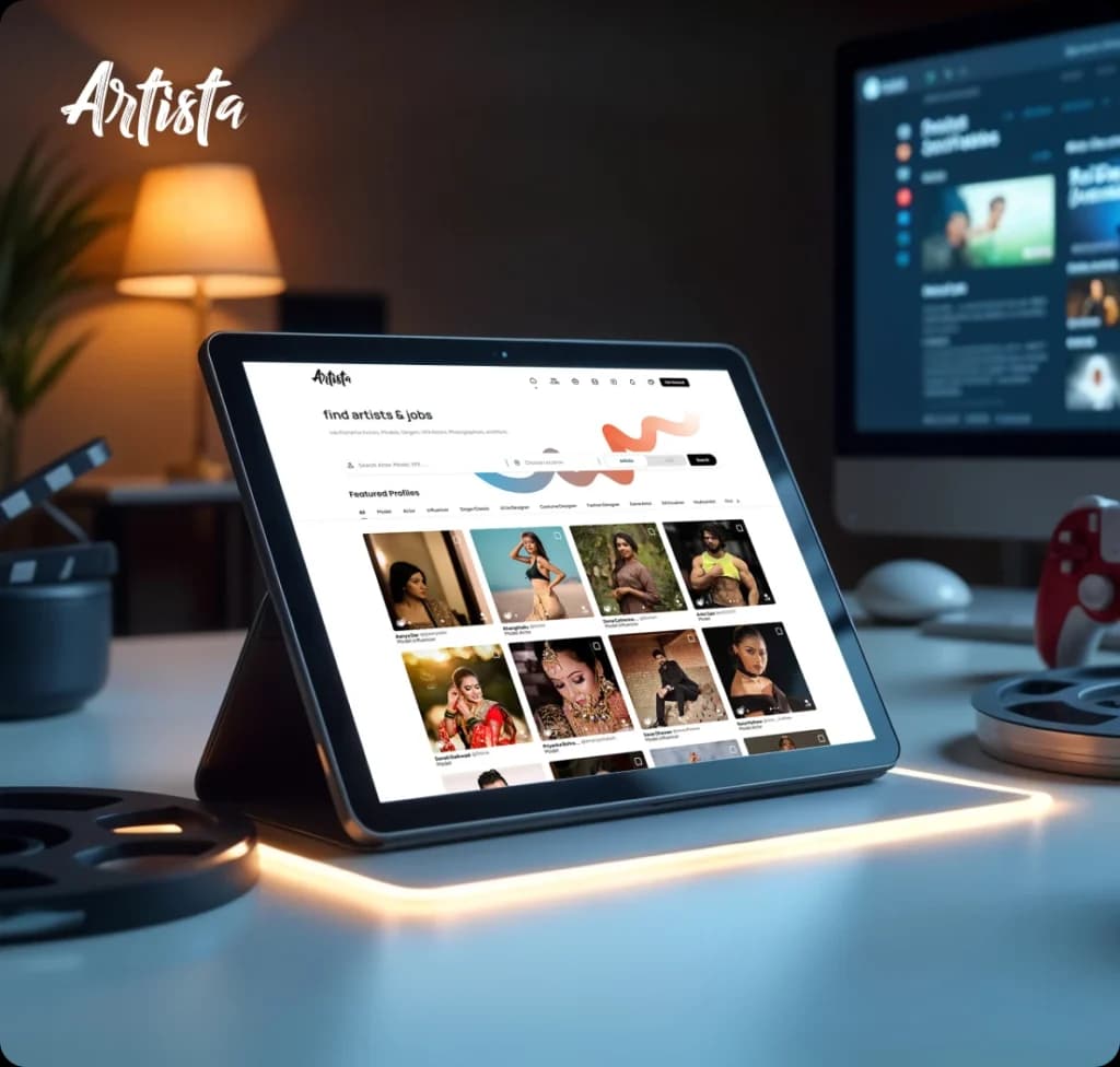 Artista — Job Portal project by Noviindus