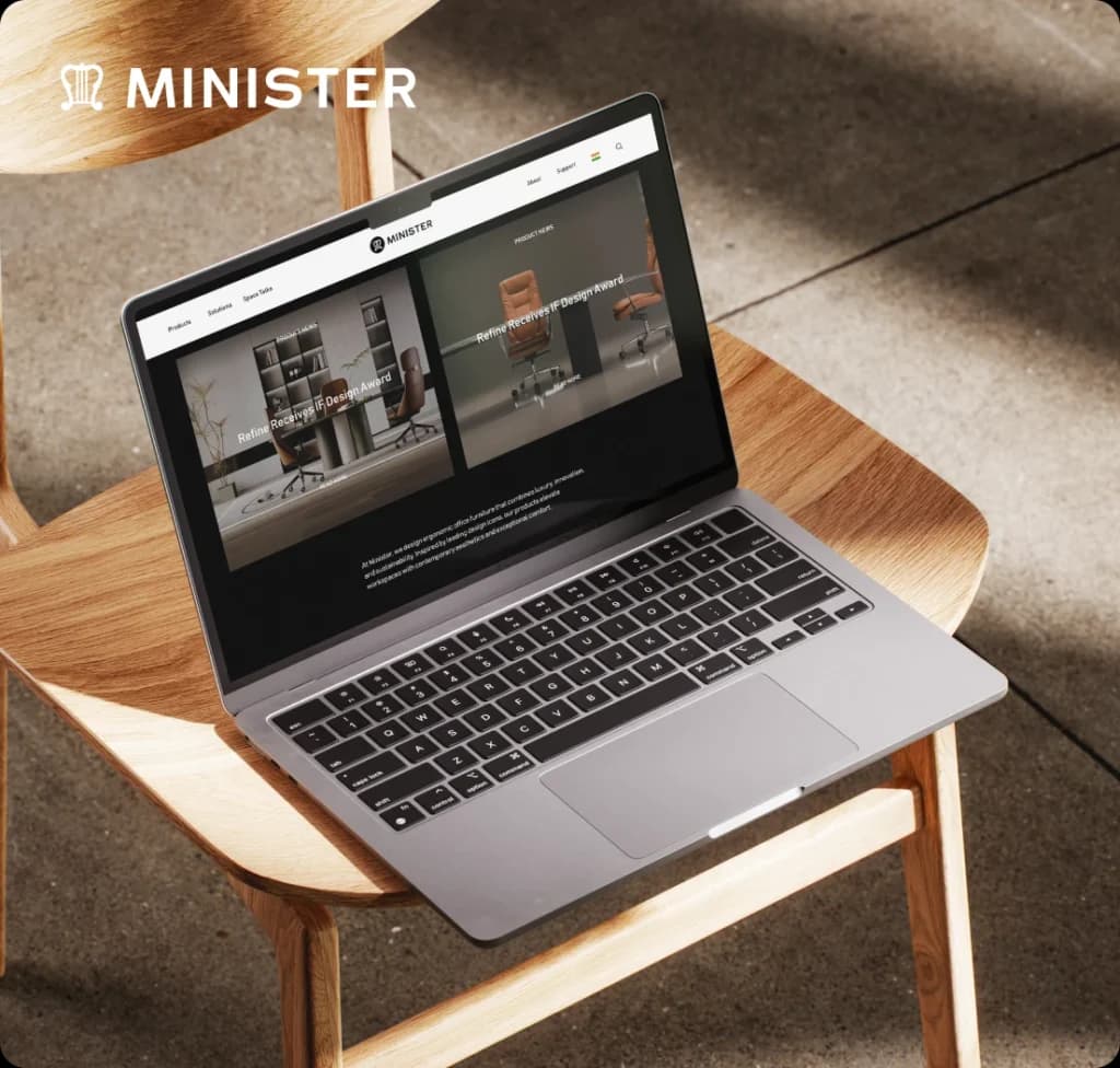 Ministers — E-Commerce project by Noviindus
